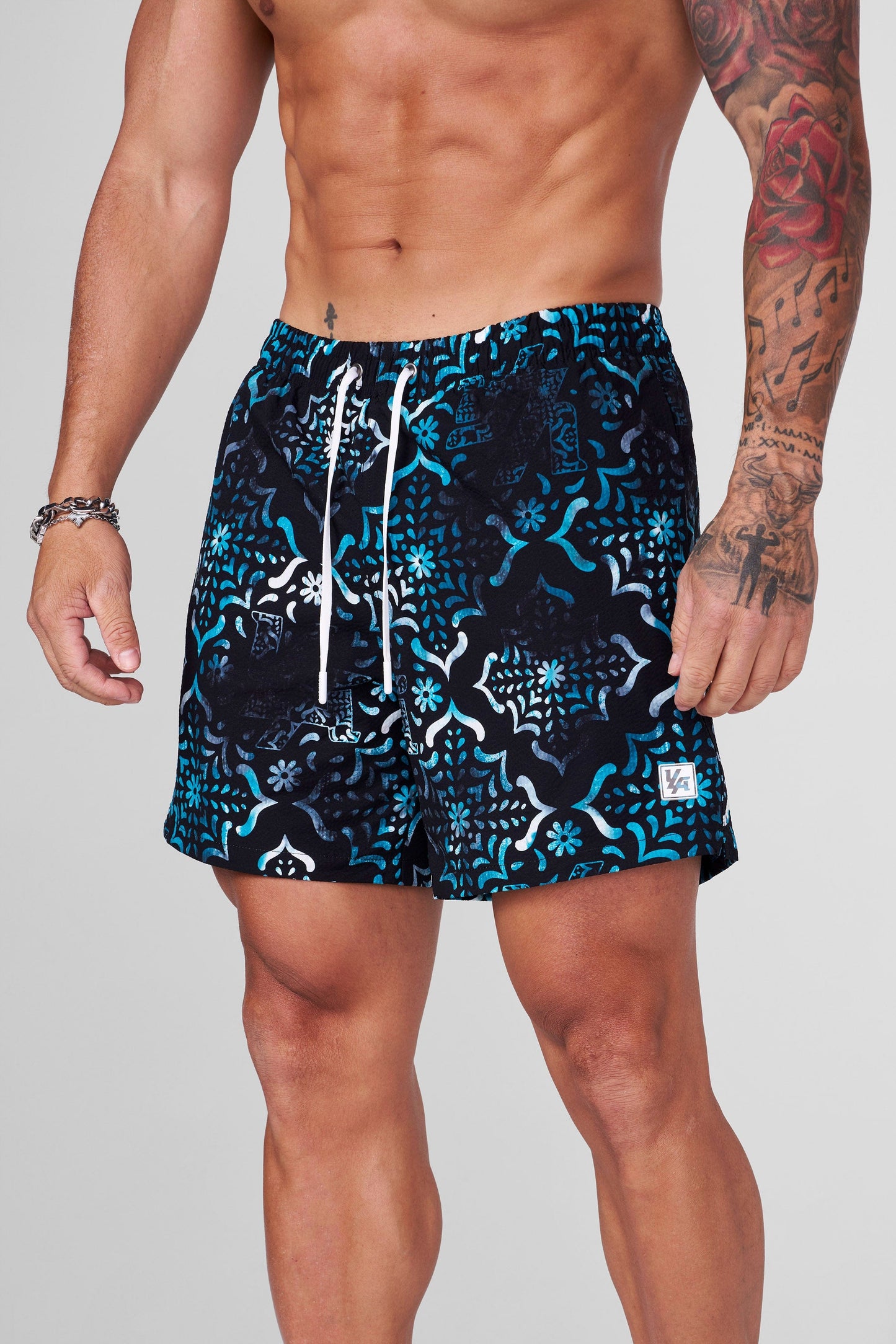 1003 - Mosaic Swim Shorts